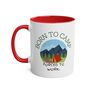 Born To Camp Coffee Mug, thumbnail 3 of 8