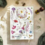 Watercolour Floral Vinyl Sticker Sheet, thumbnail 1 of 5