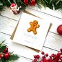 First Christmas Gingerbread Christmas Card, thumbnail 4 of 4