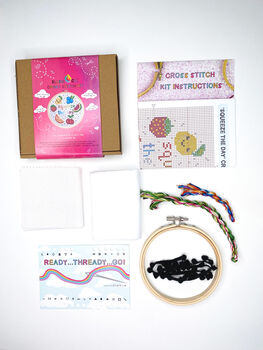 Squeeze The Day Cross Stitch Kit, 2 of 8