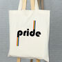 Pride Rainbow Gay Pride Tote Bag, thumbnail 1 of 2