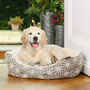 Luxury Grey Scalloped Pet Bed, thumbnail 3 of 5