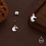 Sterling Silver Anubis Jackal Stud Earrings, thumbnail 6 of 12
