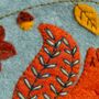 Squirrel Felt Appliqué Hoop Kit, thumbnail 4 of 6