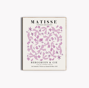 Matisse Pink Birds Exhibition Print, 3 of 3