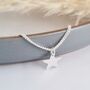 Sterling Silver Star Necklace, thumbnail 1 of 6