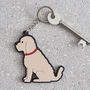 Apricot Cockapoo / Labradoodle Tea Bag Dish, thumbnail 11 of 12