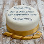 Personalised Wedding Cake Decoration, thumbnail 1 of 2