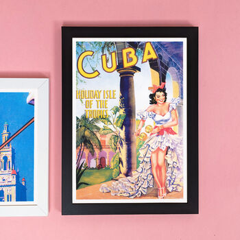 Authentic Vintage Travel Advert For Cuba, 2 of 8