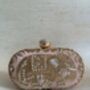 Elephant Oval Pink Clutch, thumbnail 9 of 12