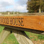 Engraved Wooden Gate Sign, thumbnail 9 of 12