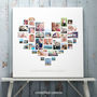 Personalised Heart Photo Collage, thumbnail 5 of 12