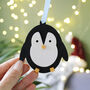 Personalised Baby First Christmas Penguin Decoration, thumbnail 4 of 10