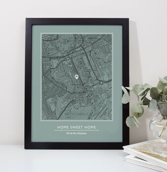 Personalised Custom Made UK Map Homeowner Print, 11 of 12