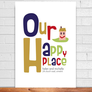 Personalised New Home Gift Print, 3 of 5