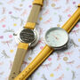 Your Own Handwriting Engraved Anaii Watch Yellow, thumbnail 6 of 8