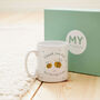 Personalised Thank You Bee Mug, thumbnail 1 of 3