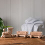 Personalised Christmas Large Wooden Train Set, thumbnail 2 of 4