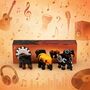 Magic Of Music Elephant Gift Set Three X 7cm Elephants, thumbnail 1 of 3