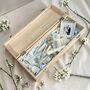Personalised Oak Keepsake And Champagne Box, thumbnail 5 of 6