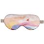 Colourful Print Mulberry Silk Eye Mask, thumbnail 1 of 4