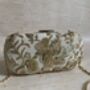 Gold Embroidered Handcrafted Clutch Bag, thumbnail 3 of 10