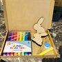 Paint Your Own Easter Bunnies Letterbox Craft Kit, thumbnail 1 of 2