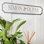 Personalised 'My Valentine' Street Sign, thumbnail 2 of 6