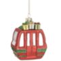 Red And Silver Ski Lift Christmas Bauble, thumbnail 3 of 5