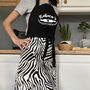 Personalised Quality Cotton Apron, Birthday Gift, thumbnail 8 of 9