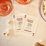 Retro Playing Card Bridesmaid Proposal Cards, thumbnail 3 of 3