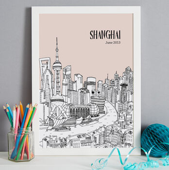 Personalised Shanghai Print, 6 of 10