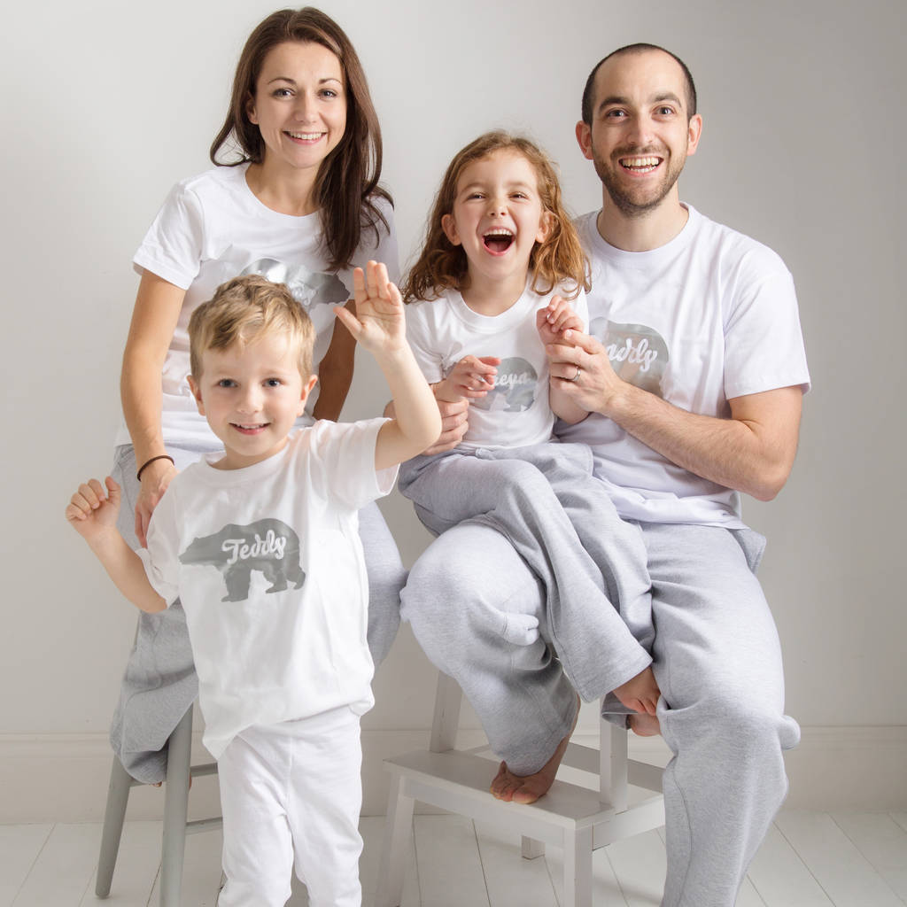 Personalised Family Polar Bear Pyjamas, 1 of 5