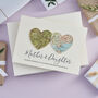 Personalised Map Hearts Mother's Day Card, thumbnail 4 of 10