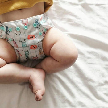 'Happy Stamps' Modern Cloth Nappy By Pēpi Collection, 10 of 12