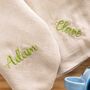 Personalised Cotton Linen Names Napkin Gift, thumbnail 3 of 4