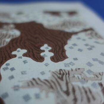 Wood Grain Abstract Art Print, 4 of 9