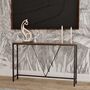 Hallway Table Console Table Sofa Table With Steel Frame, thumbnail 2 of 10