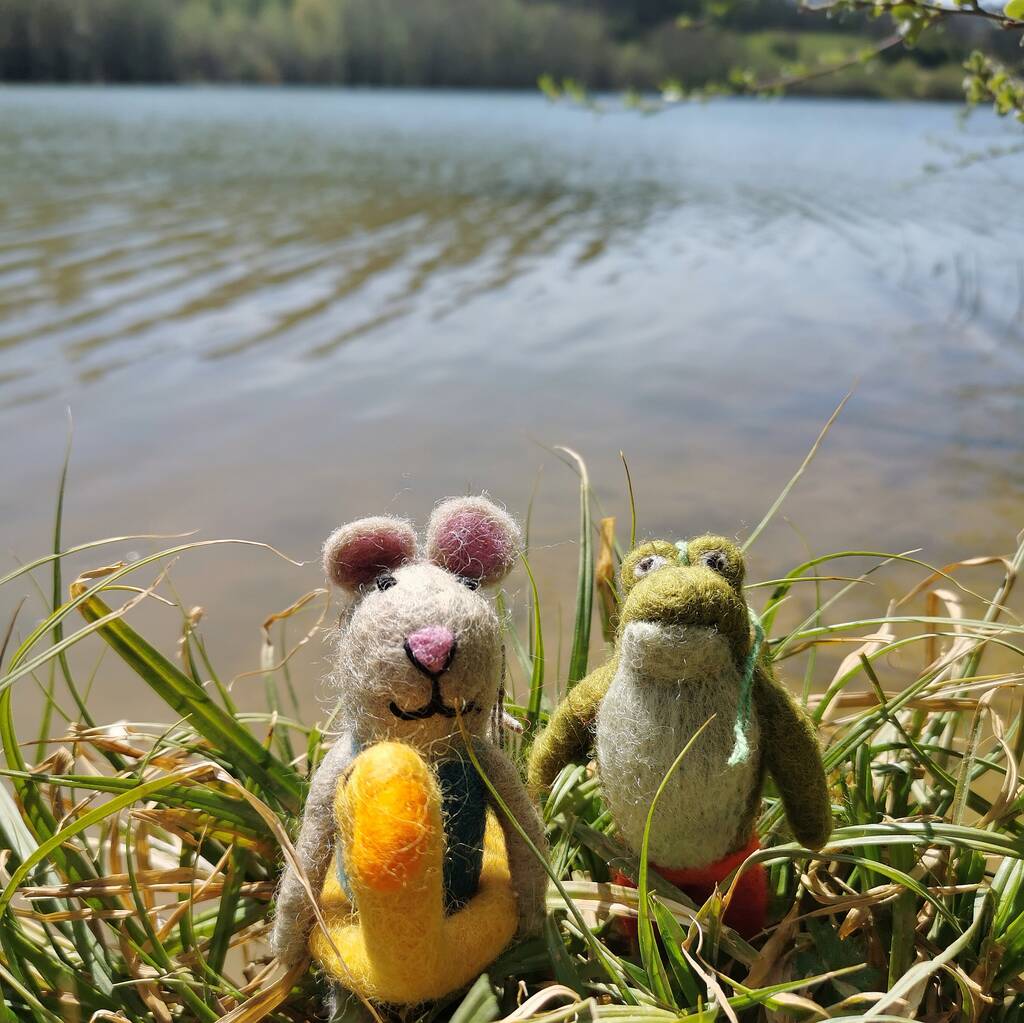 Buoyant Mouse Fair Trade Handmade Animal Felt By Felt So