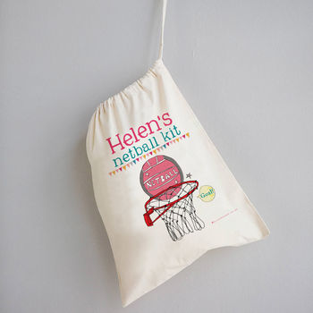 Personalised Netball Kit Bag, 2 of 11