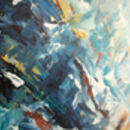 epiphany two original abstract painting on canvas by omar obaid ...