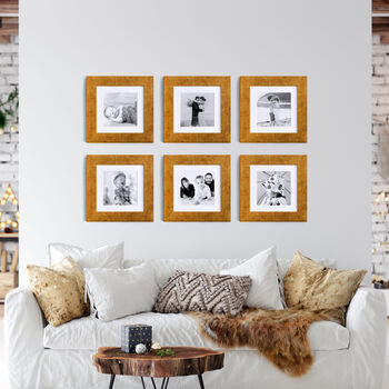 Square Gold Frame Gallery Wall Collection New, 2 of 4