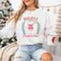 Holiday Spirit Cocktail Club Christmas Sweatshirt, thumbnail 4 of 7