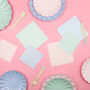 Pastel Paper Party Napkins, thumbnail 1 of 5