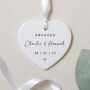 Personalised Love Heart Engagement Keepsake Gift, thumbnail 1 of 6