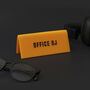 It's A Sign 'Office Dj' Yellow Desk Sign, thumbnail 1 of 2