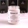 Aries Zodiac Candle Personalised Birth Gift, thumbnail 4 of 6