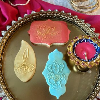 Happy Diwali Trio Of Cookies, 6 of 12