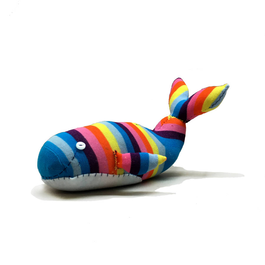 sock whale craft kit by sock creatures | notonthehighstreet.com