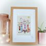 Personalised Family Picture Portrait Embroidery, thumbnail 9 of 12